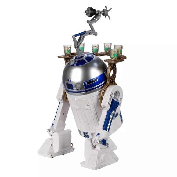NEW Disney R2-D2 Remote Control Interactive Droid with Serving Tray – Star Wars - Picture 4 of 9
